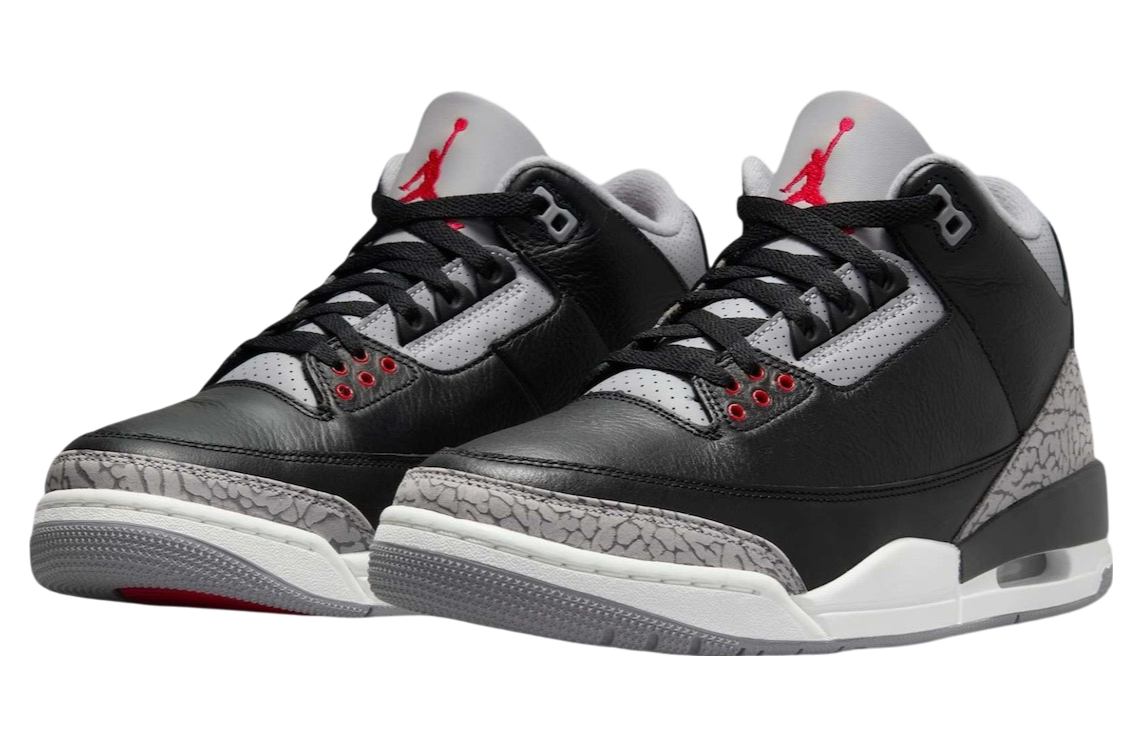 Air Jordan 3 Black Cement 2024 - Image 2