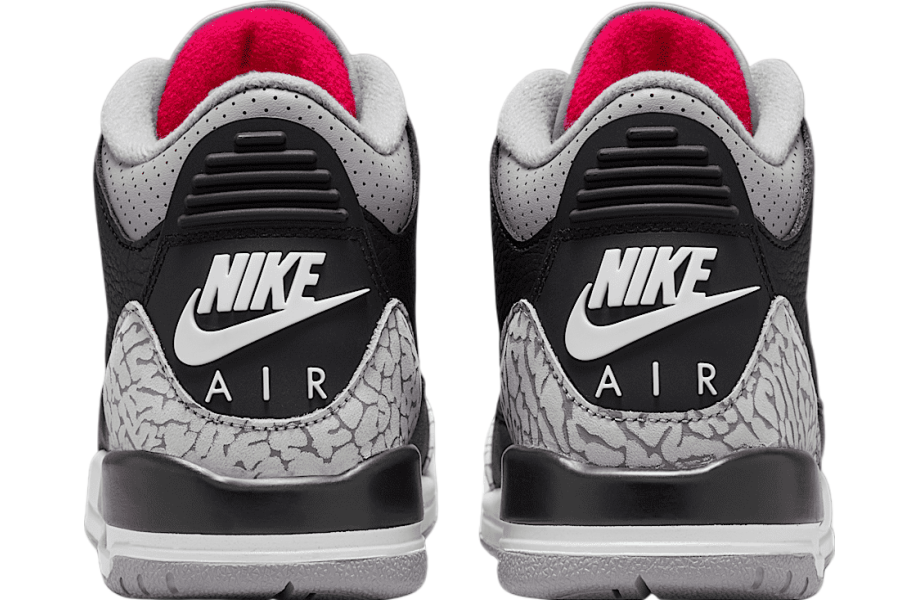 Air Jordan 3 Black Cement GS Black / Cement Grey - Image 6