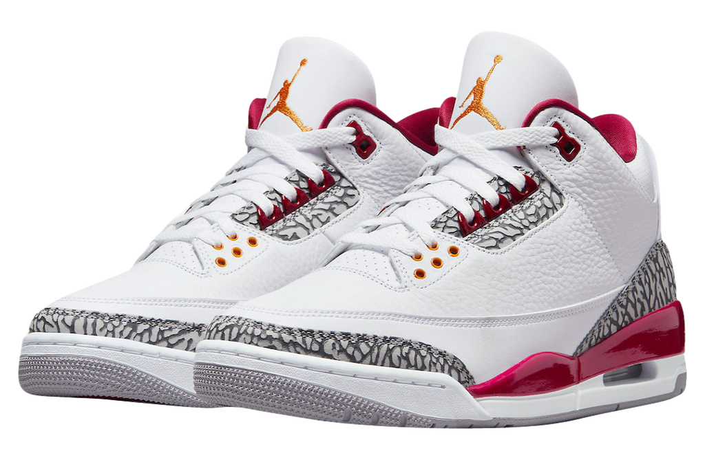 Air Jordan 3 Cardinal Red - Image 2