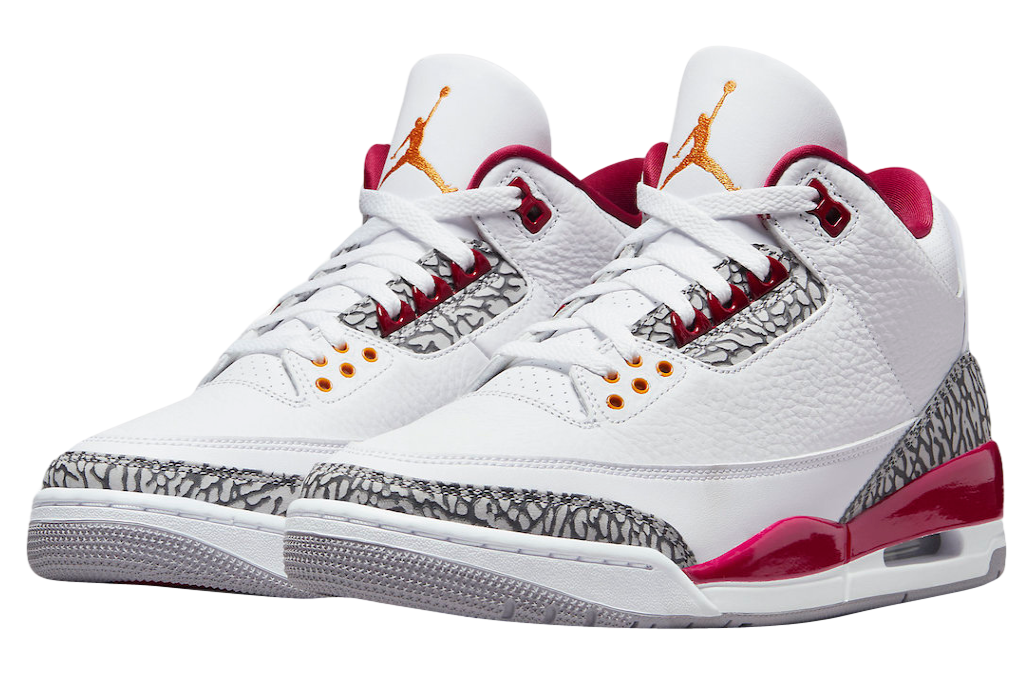 Air Jordan 3 Cardinal Red - Image 2