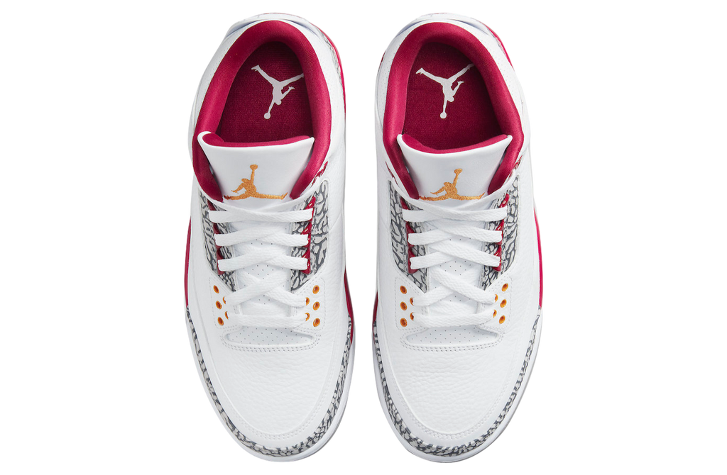 Air Jordan 3 Cardinal Red - Image 4