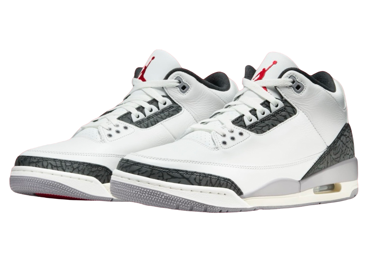 Air Jordan 3 Cement Grey - Image 2
