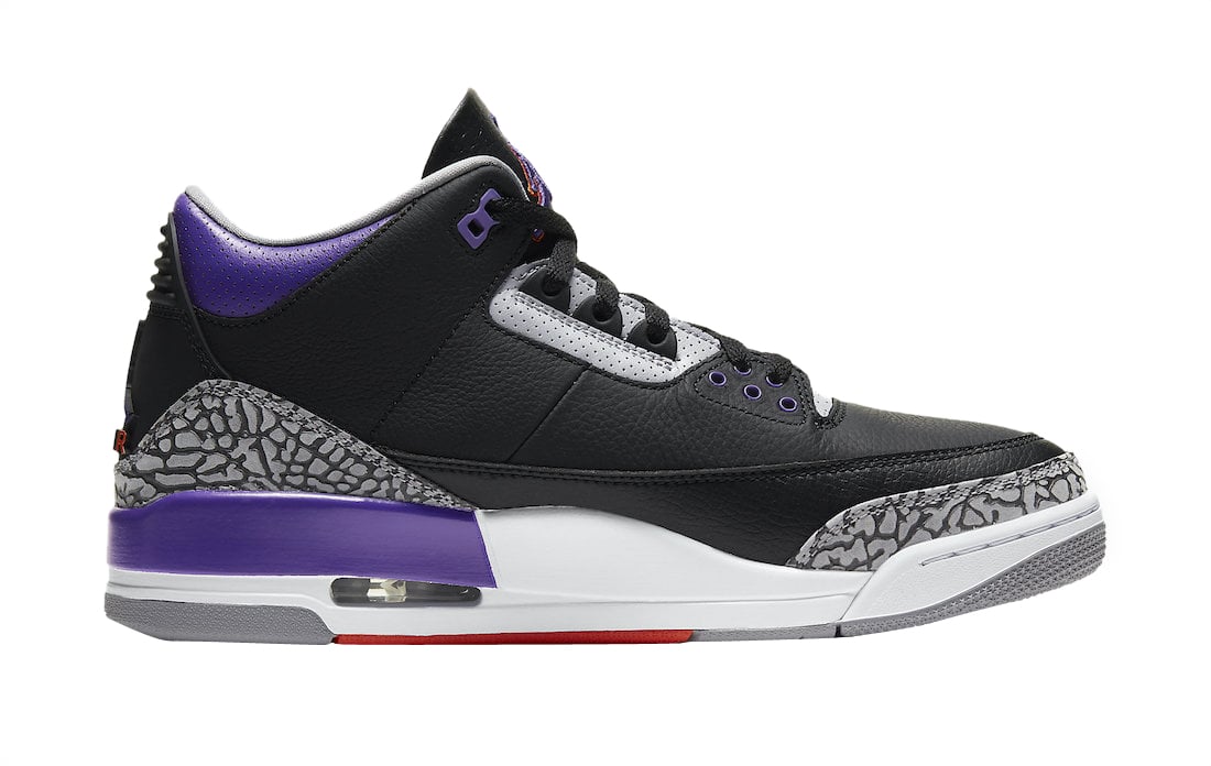Air Jordan 3 Court Purple - Image 3