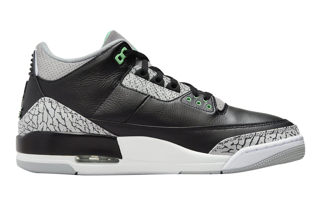 Air Jordan 3 Green Glow - Image 3