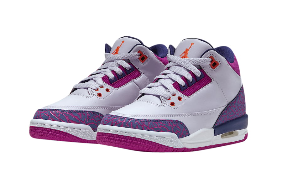 Air Jordan 3 GS Barely Grape - Image 2
