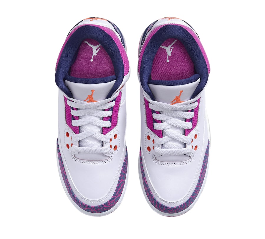 Air Jordan 3 GS Barely Grape - Image 4
