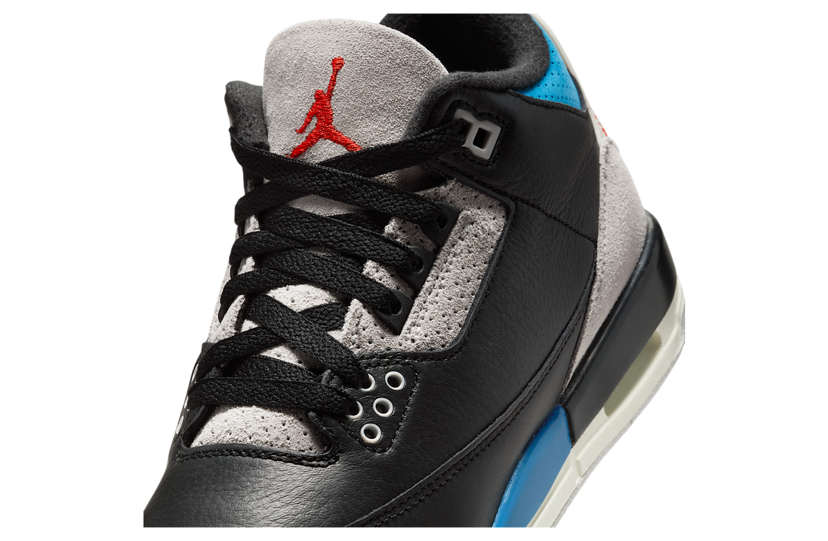 Air Jordan 3 GS Black / Neutral Grey - Image 7