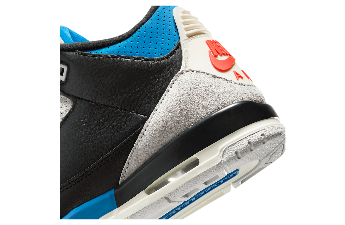 Air Jordan 3 GS Black / Neutral Grey - Image 8