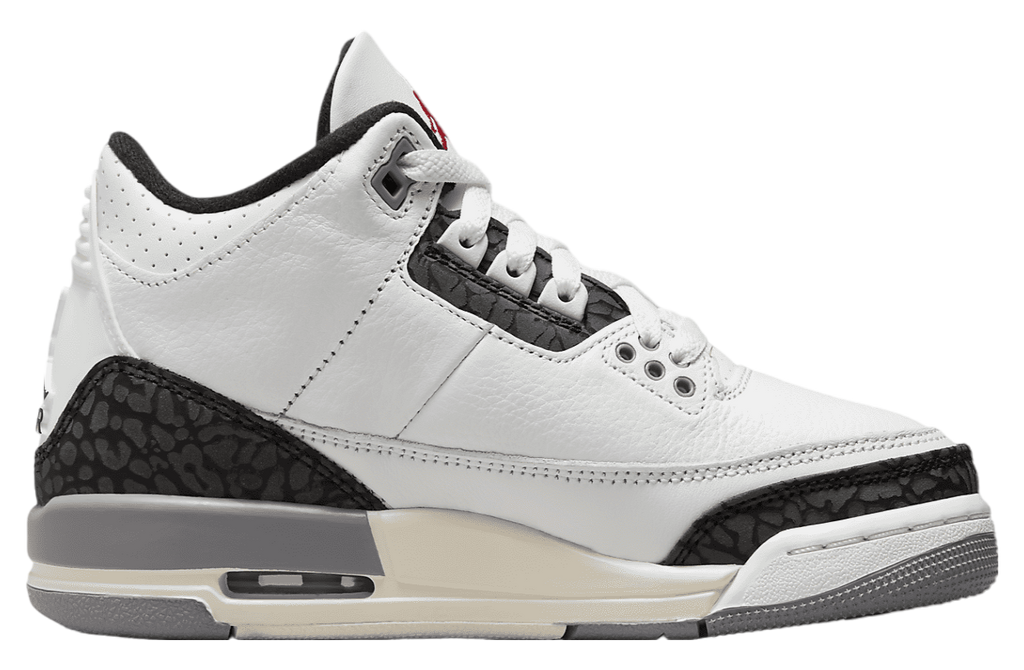 Air Jordan 3 GS Cement Grey - Image 3