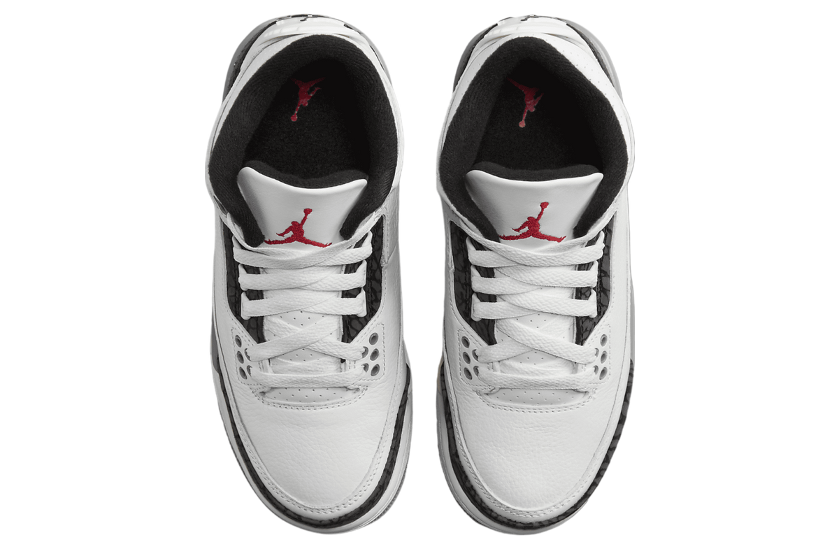 Air Jordan 3 GS Cement Grey - Image 4