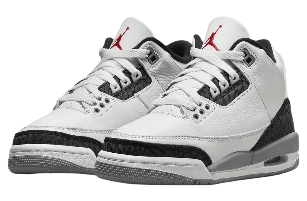 Air Jordan 3 GS Cement Grey - Image 5