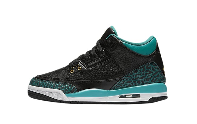 Air Jordan 3 GS Rio Teal - Image 2