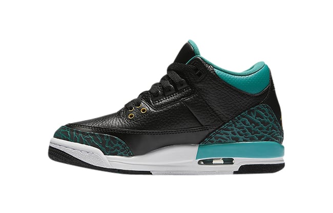 Air Jordan 3 GS Rio Teal - Image 3