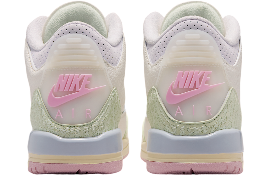 Air Jordan 3 GS Sail / Jade Aura - Image 6