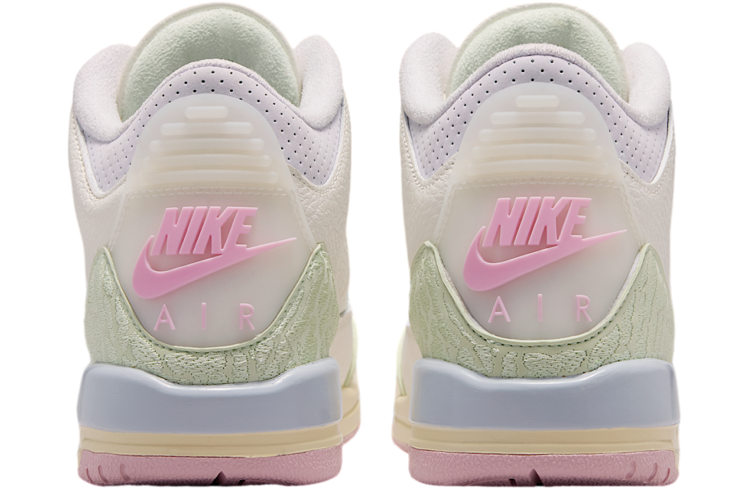 Air Jordan 3 GS Sail / Jade Aura - Image 6