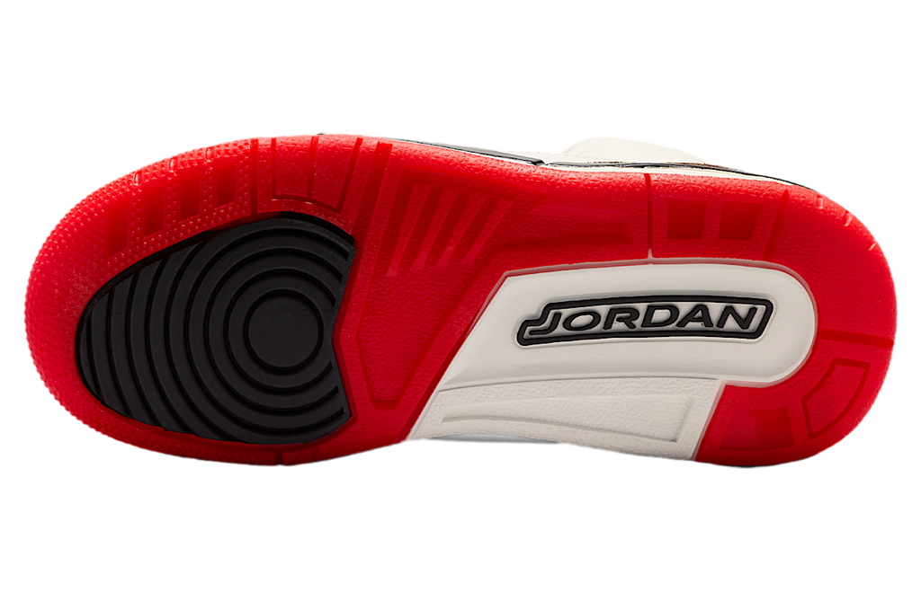Air Jordan 3 GS Sail / University Red - Image 2