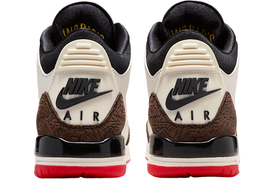 Air Jordan 3 GS Sail / University Red - Image 6