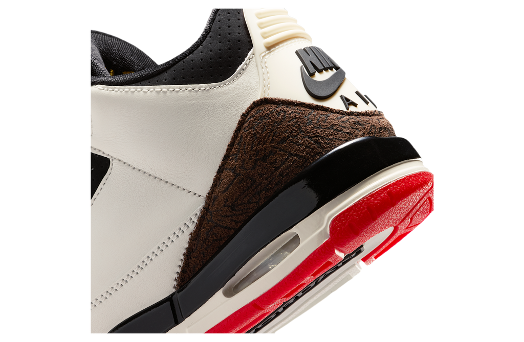 Air Jordan 3 GS Sail / University Red - Image 8