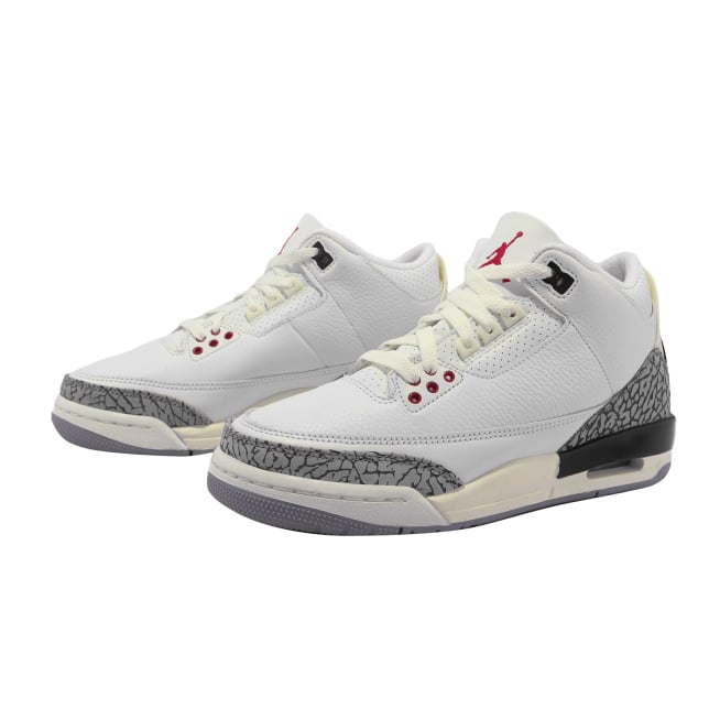 Air Jordan 3 GS White Cement Reimagined - Image 7