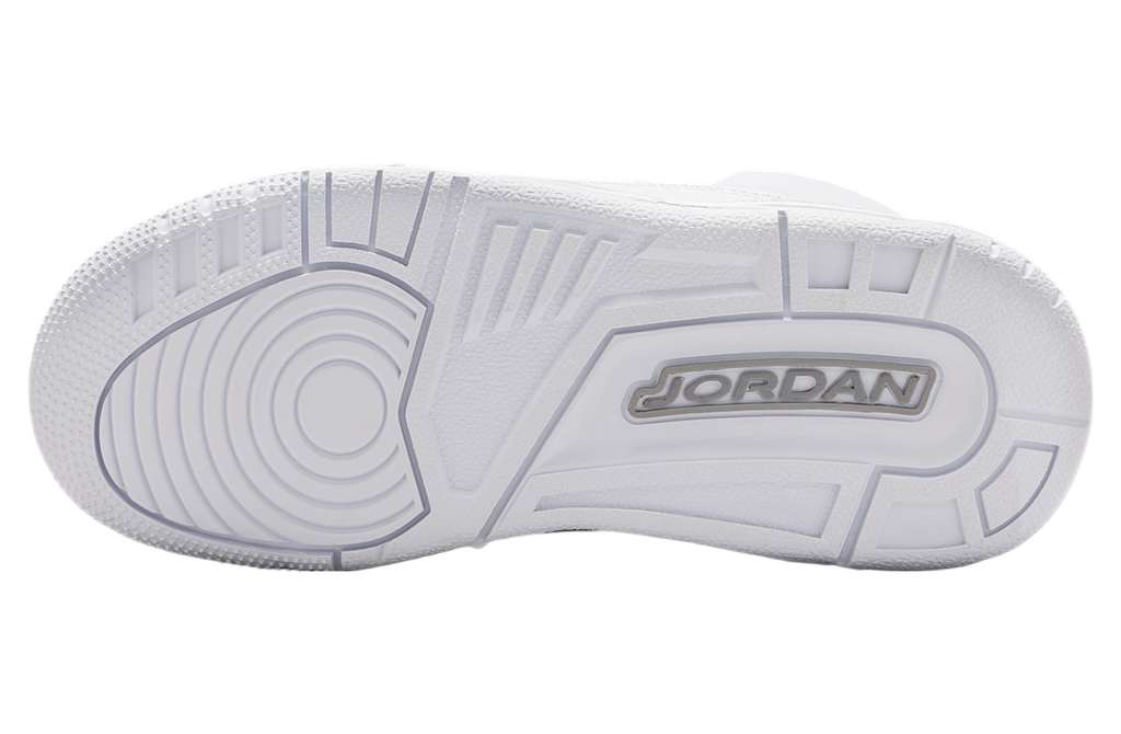 Air Jordan 3 GS White / Metallic Silver - Image 2