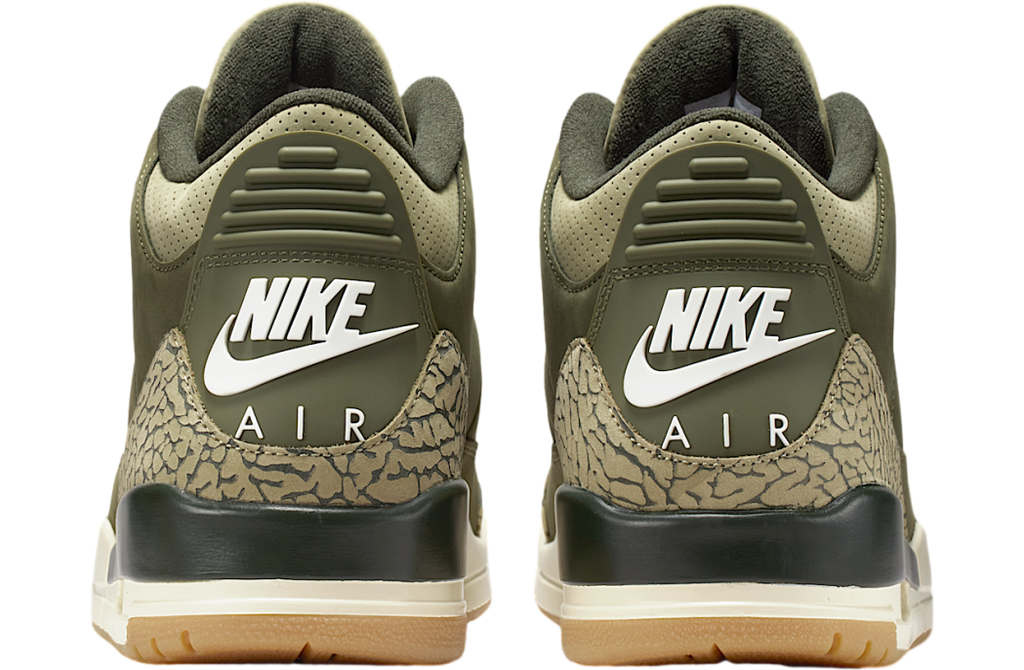 Air Jordan 3 Medium Olive - Image 6