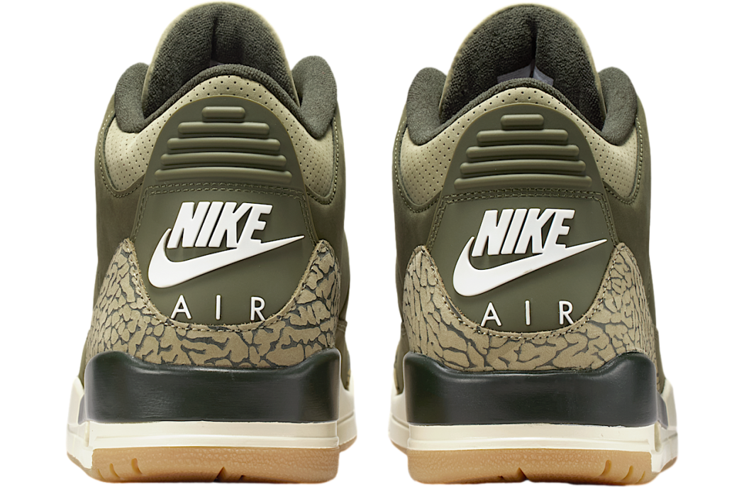 Air Jordan 3 Medium Olive - Image 6
