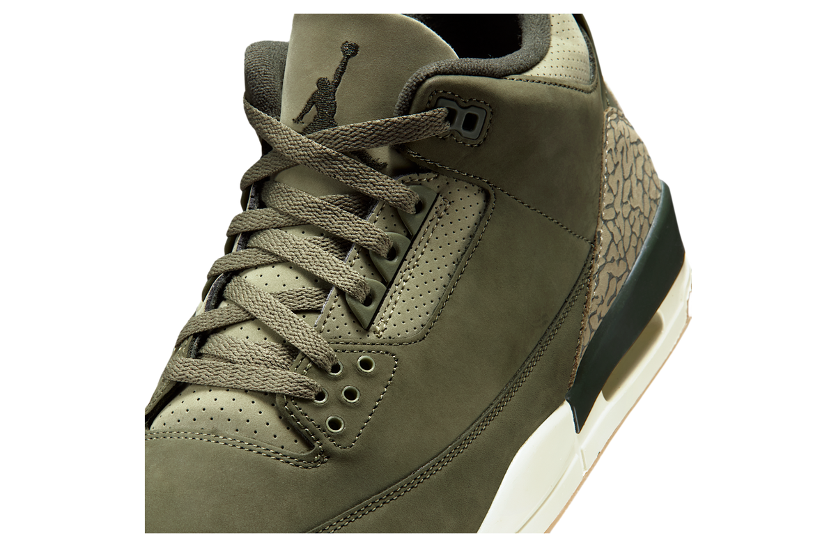 Air Jordan 3 Medium Olive - Image 7