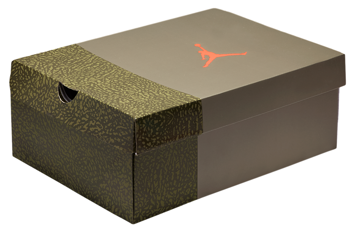 Air Jordan 3 Medium Olive - Image 9