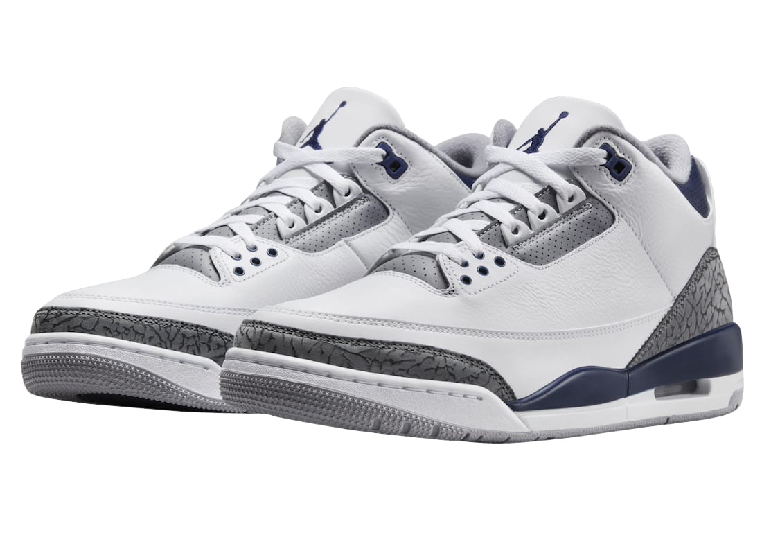Air Jordan 3 Midnight Navy - Image 2