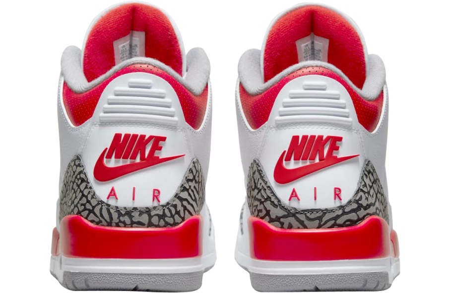 Air Jordan 3 OG Fire Red 2022 - Image 5