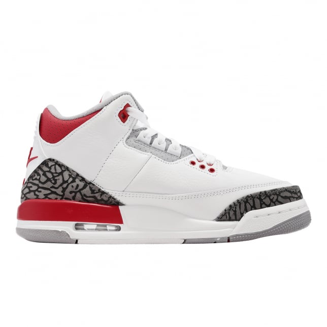 Air Jordan 3 OG GS Fire Red 2022 - Image 2