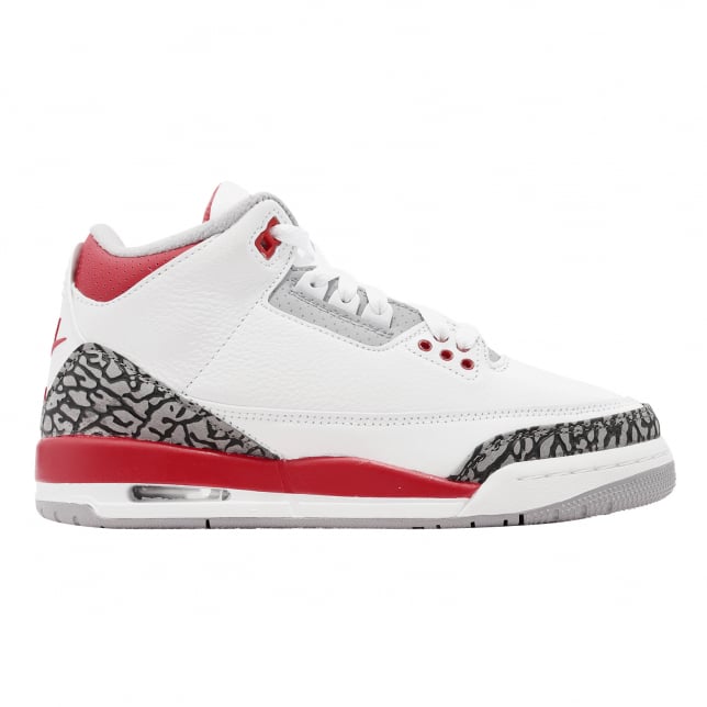 Air Jordan 3 OG GS Fire Red 2022 - Image 5