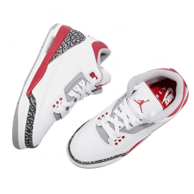 Air Jordan 3 OG GS Fire Red 2022 - Image 6