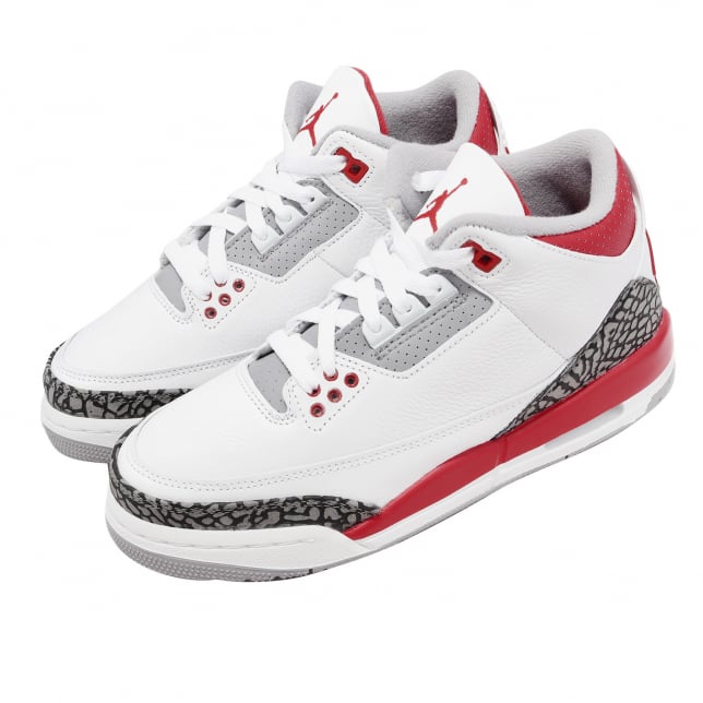Air Jordan 3 OG GS Fire Red 2022 - Image 8