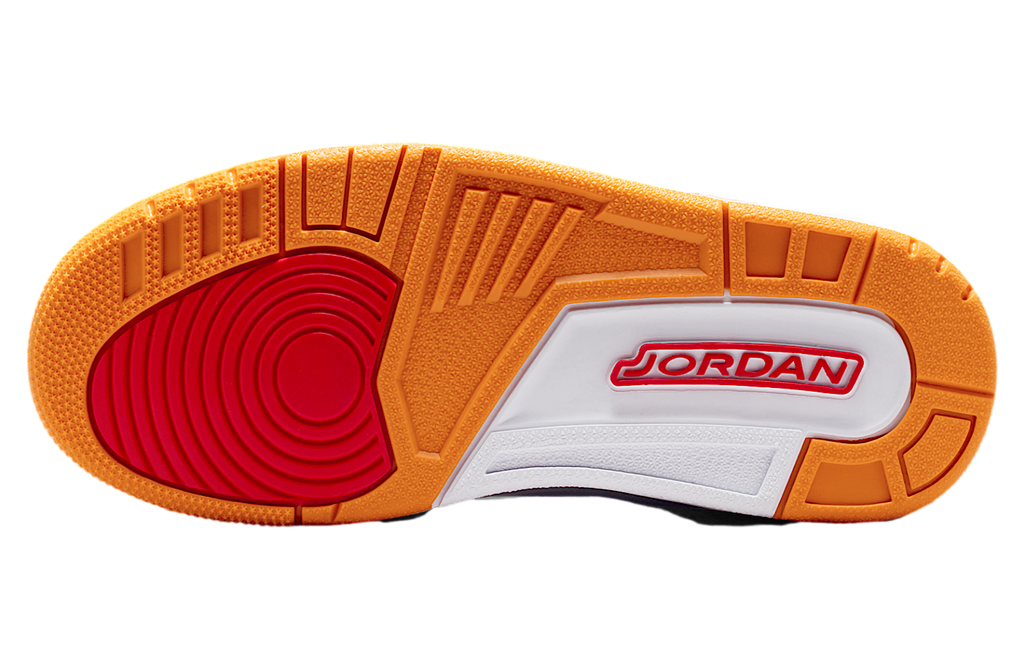 Air Jordan 3 Orange Citrus WMNS White / Cement Grey - Image 2