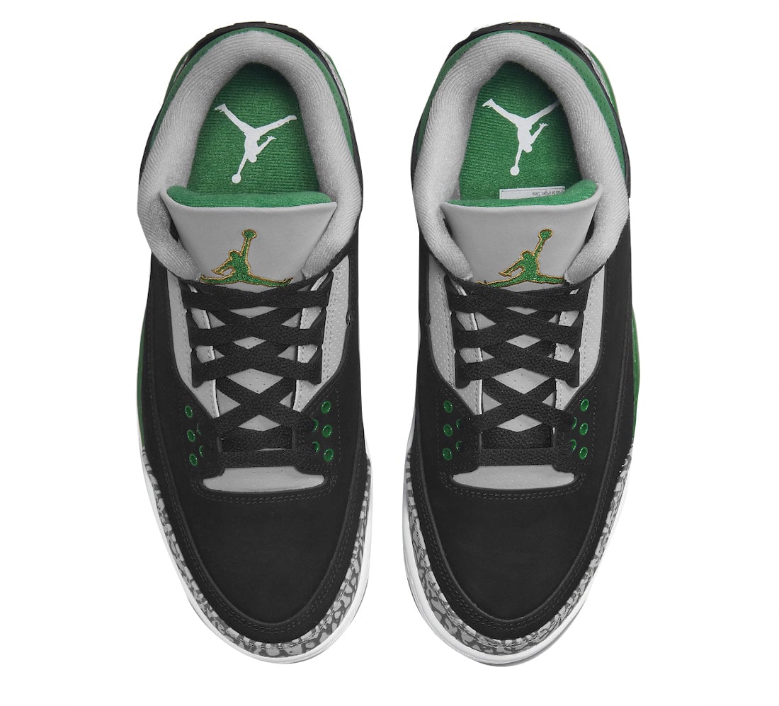 Air Jordan 3 Pine Green - Image 4