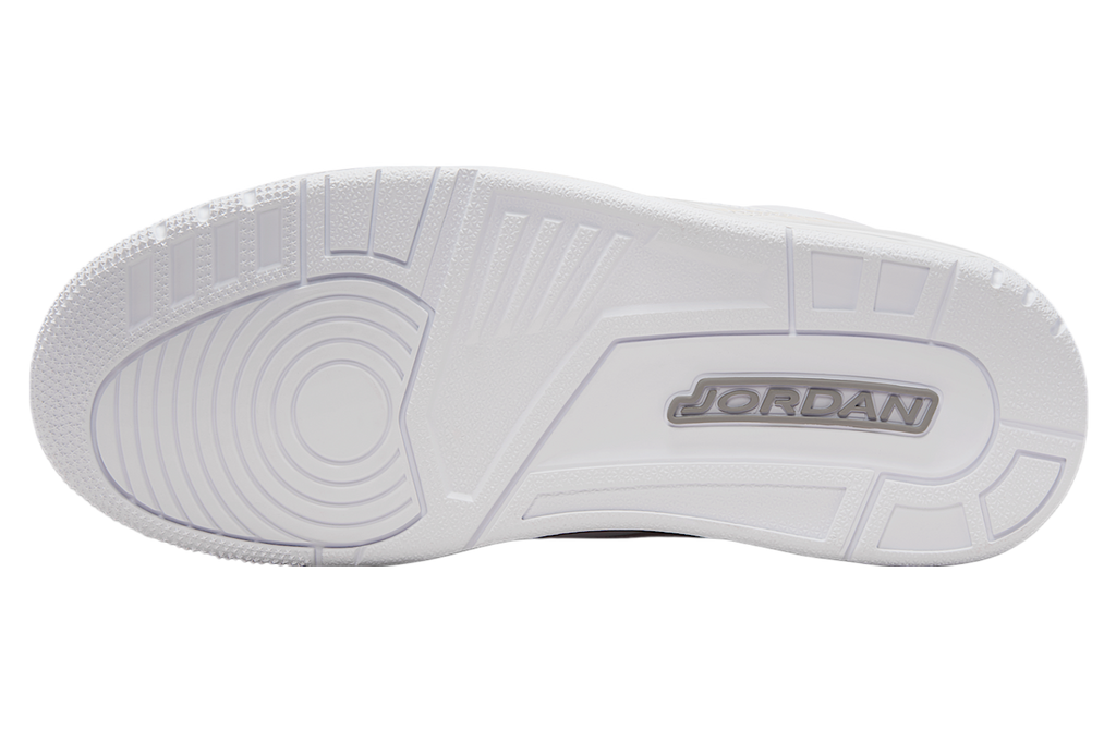 Air Jordan 3 Pure Money White / Metallic Silver - Image 2