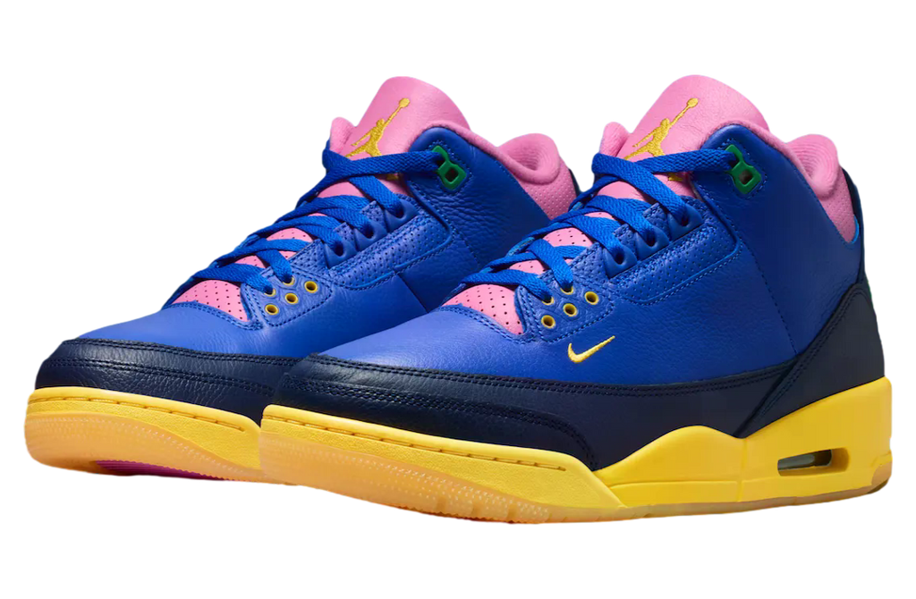 Air Jordan 3 Racer Blue / Lucky Green - Image 2