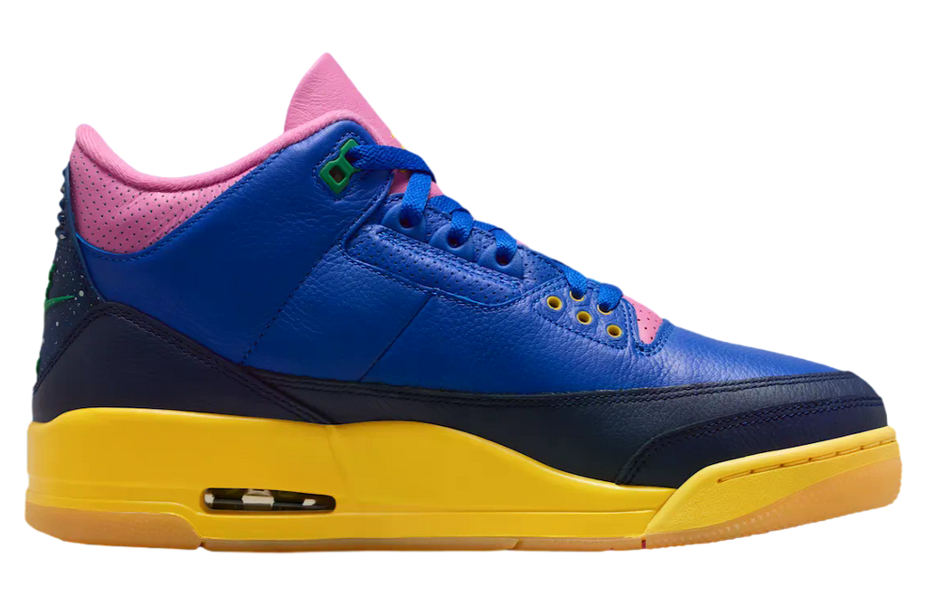Air Jordan 3 Racer Blue / Lucky Green - Image 3