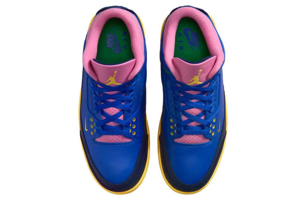 Air Jordan 3 Racer Blue / Lucky Green - Image 4