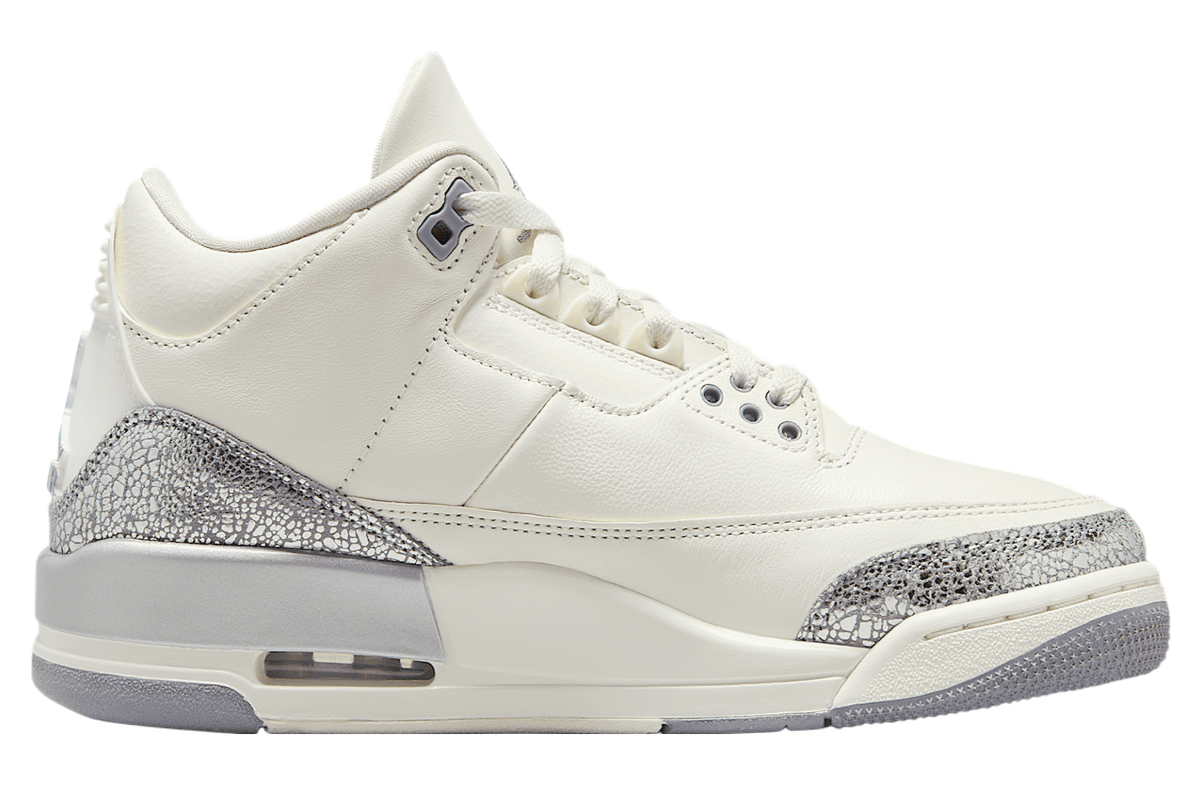 Air Jordan 3 Sail / Cement Grey - Image 3