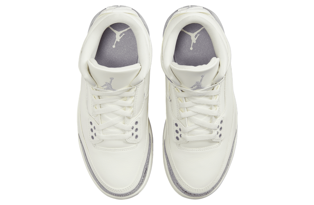 Air Jordan 3 Sail / Cement Grey - Image 4