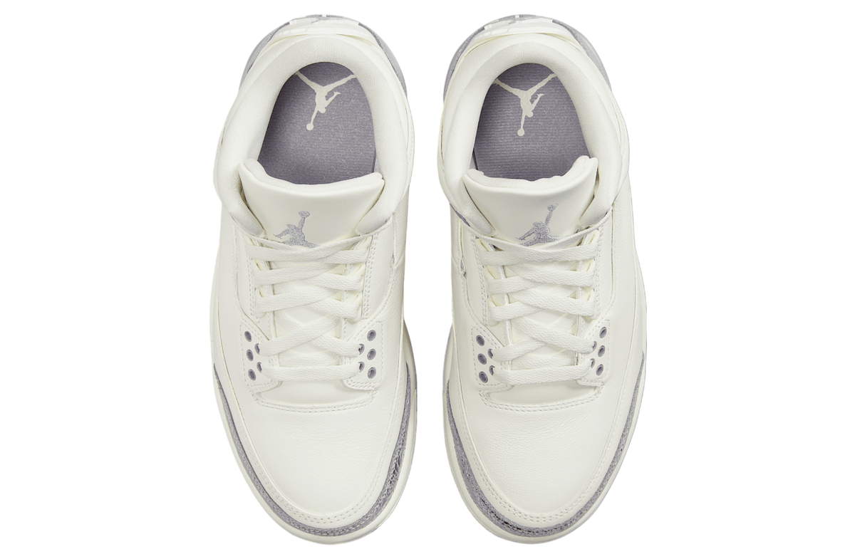 Air Jordan 3 Sail / Cement Grey - Image 4