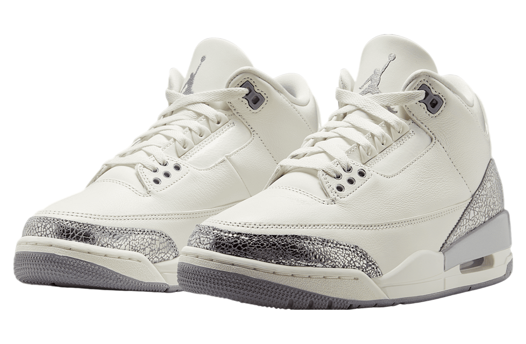 Air Jordan 3 Sail / Cement Grey - Image 5