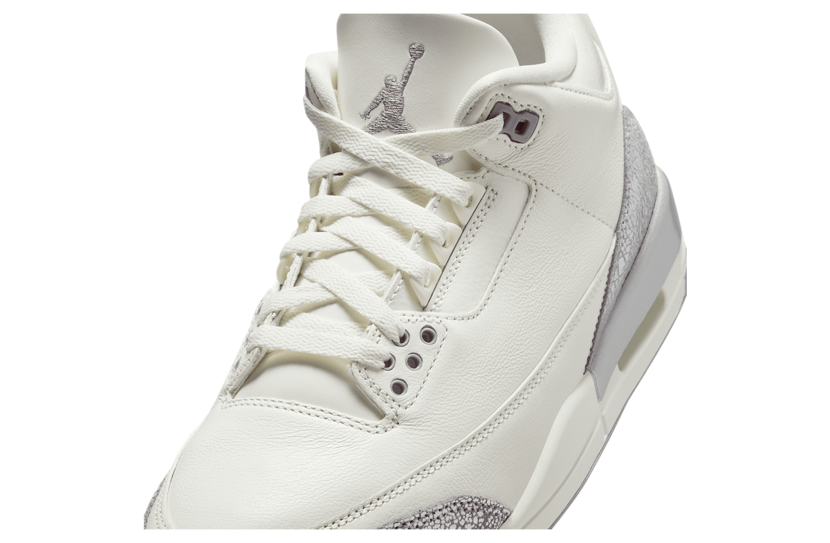 Air Jordan 3 Sail / Cement Grey - Image 7