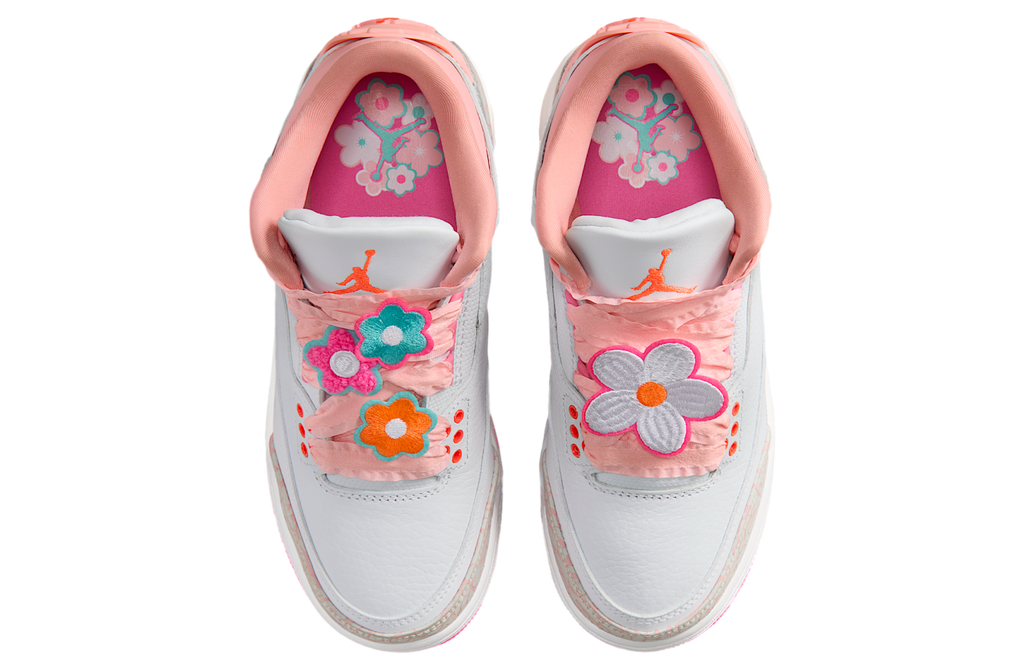 Air Jordan 3 Spring Flowers GS - Image 4