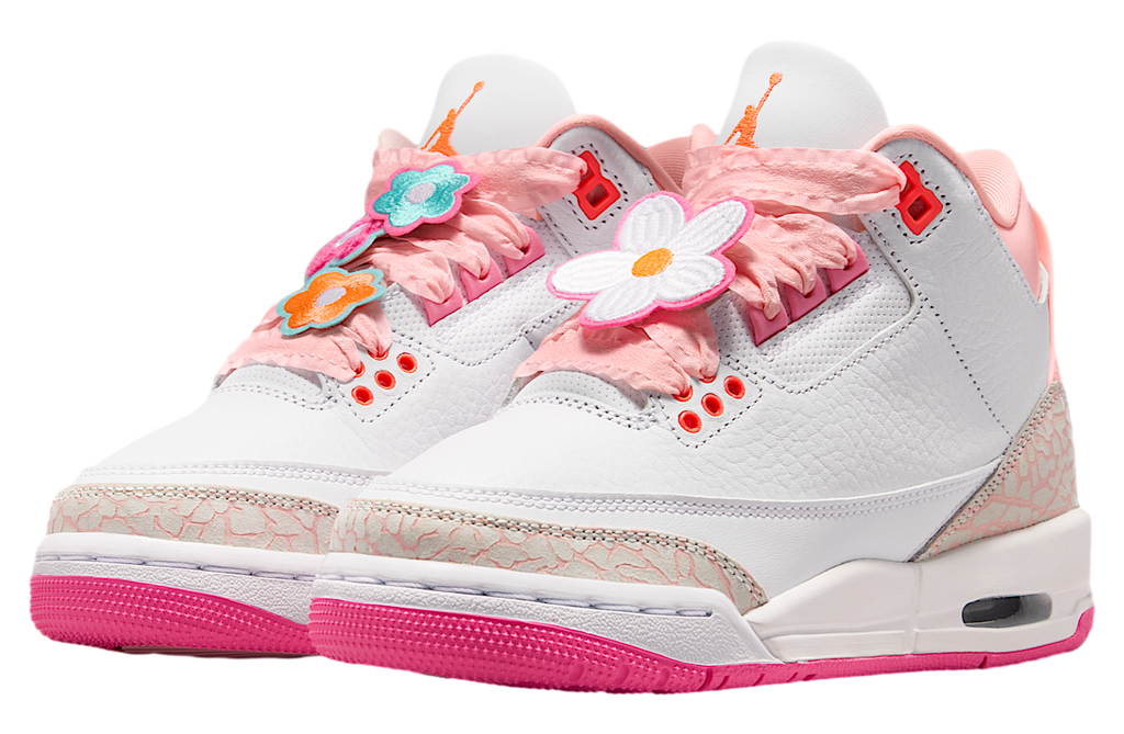 Air Jordan 3 Spring Flowers GS - Image 5
