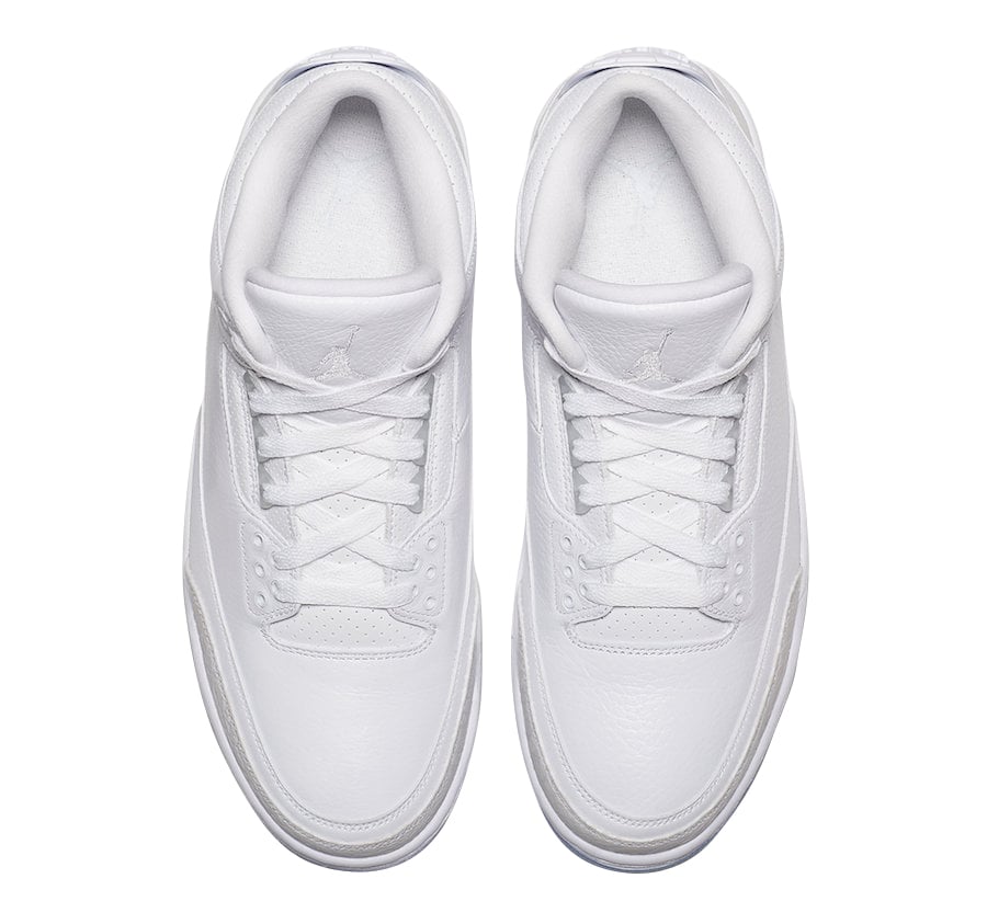 Air Jordan 3 Triple White - Image 4