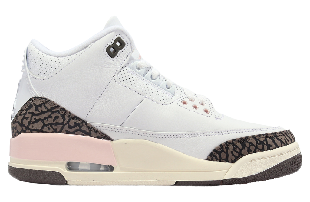 Air Jordan 3 WMNS Atmosphere (Dark Mocha) - Image 2