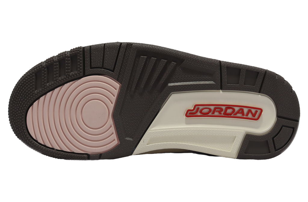 Air Jordan 3 WMNS Atmosphere (Dark Mocha) - Image 4